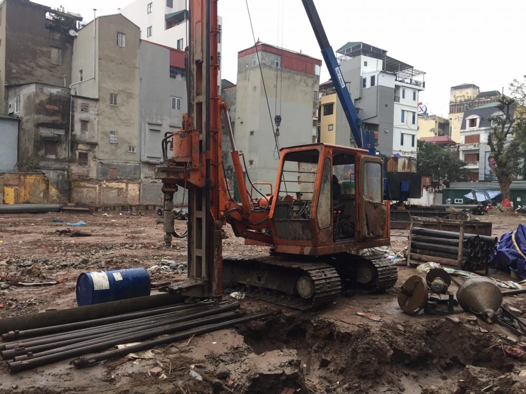 Khoan Cọc Nhồi Hoàng Tường